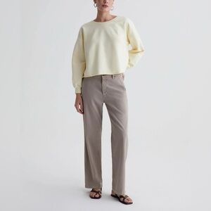 AG Caden Straight Trouser in SULFUR DESERT TAUPE